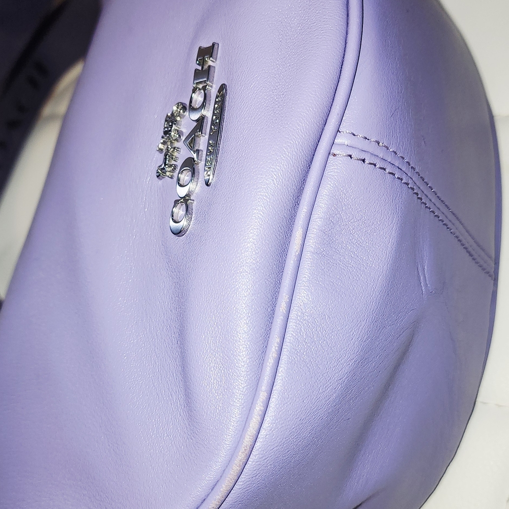 COACH PACE Shoulder Crossbody Bag Light Violet - Picture 6 of 15